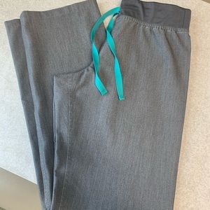 Figs Livingston scrub pants heather grey xxs